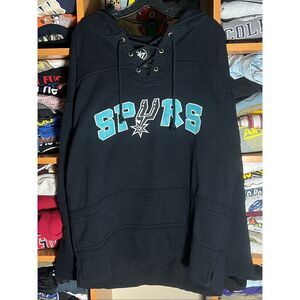 47 Brand NBA San Antonio Spurs Lacer Pullover Hockey Hoodie